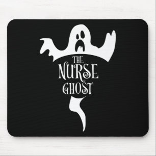 Nurse Ghost Matching Halloween Pajamas Familie Nur Mousepad