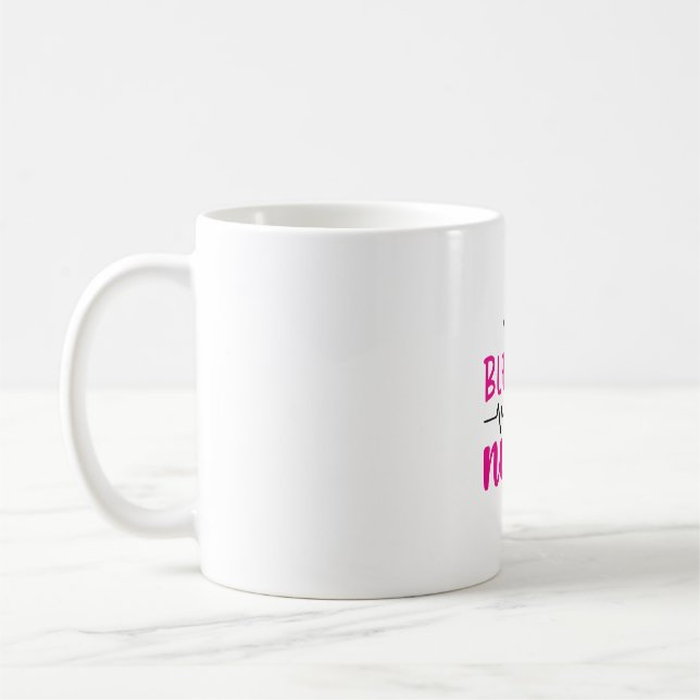 Nurse Gift | Blessed Nurse Kaffeetasse (Links)