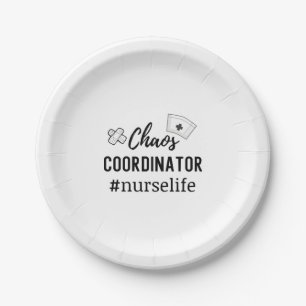 Nurse Gift Chaos-Koordinator Pappteller