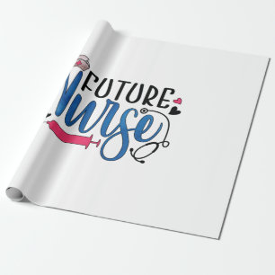 Nurse Gift Future Nurse Geschenkpapier