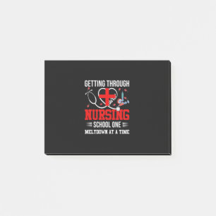 Nurse Gift Getting Through Nursing School One Post-it Klebezettel