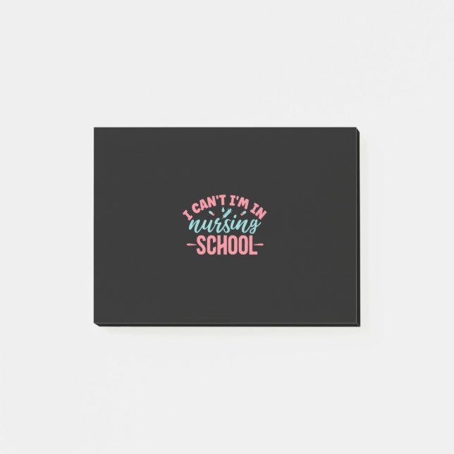 Nurse Gift | I Am In Nursing School Post-it Klebezettel (Vorderseite)