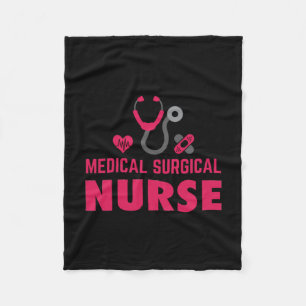 Nurse Gift   Medical Surgical Nurse Fleecedecke