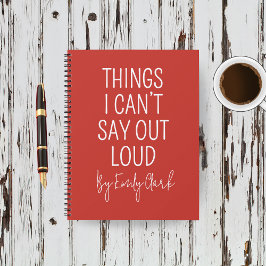 Nurse Gift Notebook, Funny Custom Medical Journal