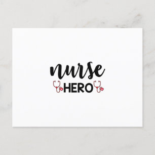 Nurse Gift Nurse Hero Postkarte