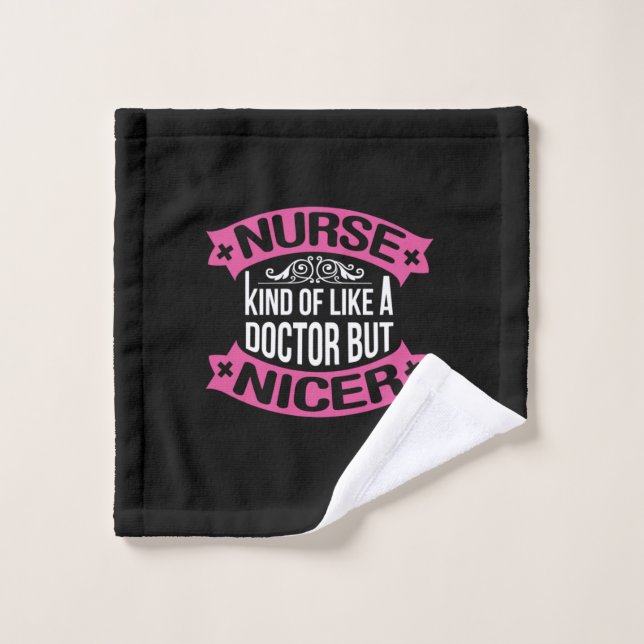 Nurse Gift | Nurse Kind Of Like A Doctor Waschlappen (Waschlappen)