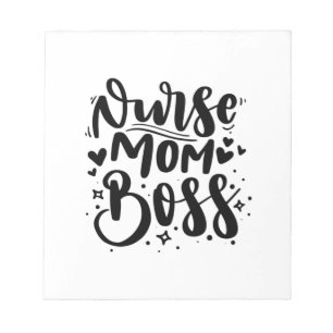 Nurse Gift Nurse Mama Boss Notizblock