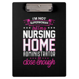 Nurse Gift Nursing Zuhause Administrator Klemmbrett