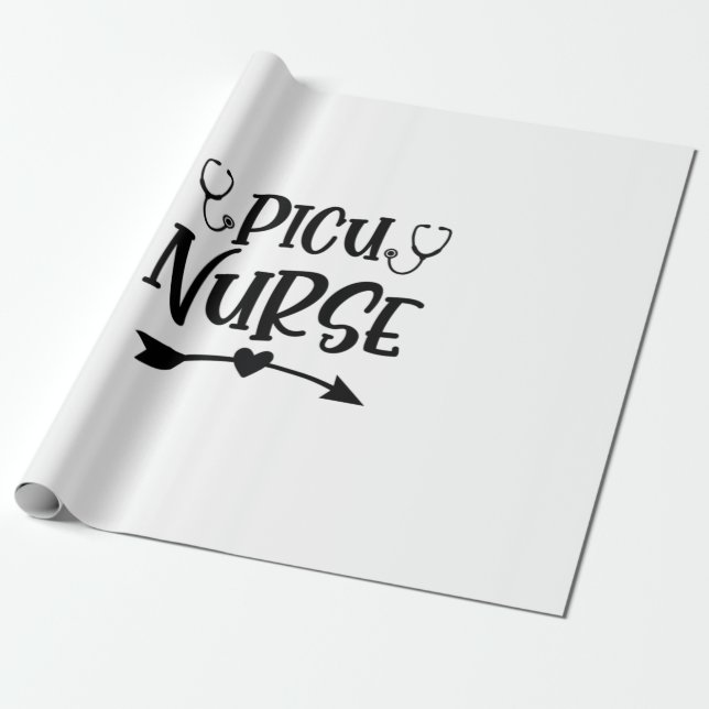 Nurse Gift Picu Nurse Geschenkpapier (Ungerollt)
