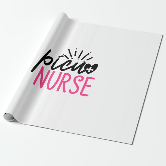 Nurse Gift Picu Nurse Geschenkpapier (Ungerollt)