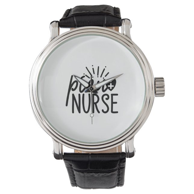 Nurse Gift Picu Nurses Armbanduhr (Vorderseite)