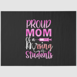 Nurse Gift Proud Mom Of A Nursing Seidenpapier
