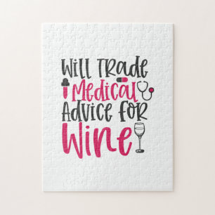 Nurse Gift Will Trade Medical Advice For Wine