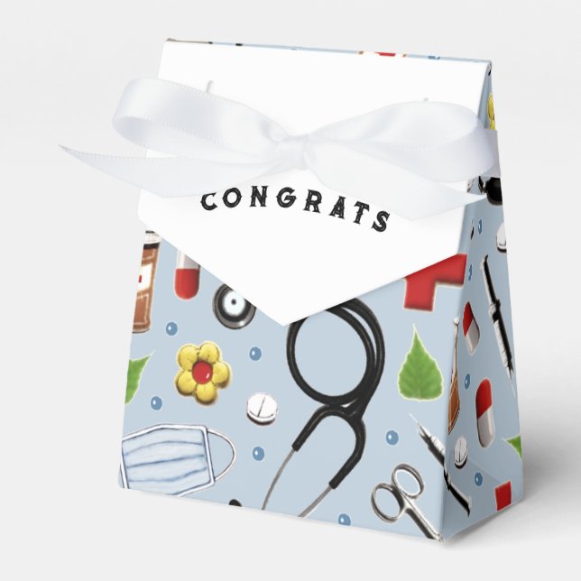 Nurse Graduation Party Geschenkschachtel (Vorderseite)