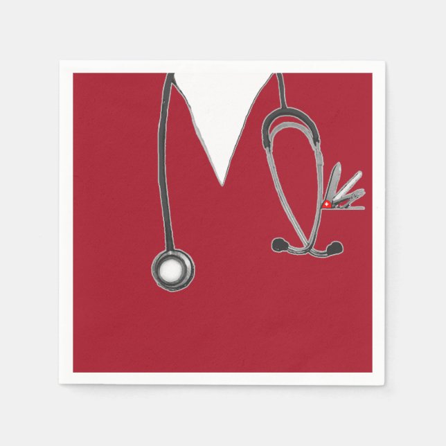 Nurse Graduation Party Serviette (Vorderseite)