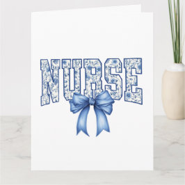 Nurse Greeting Card Karte