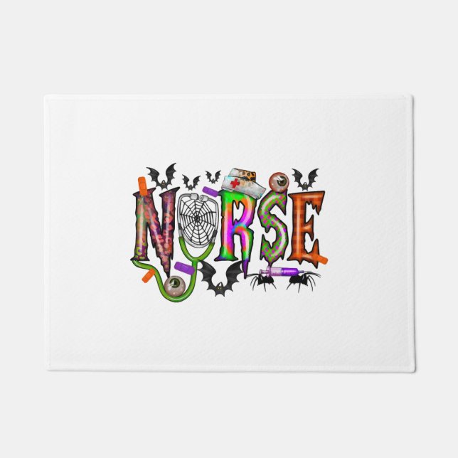 Nurse Halloween Fußmatte (Vorderseite)