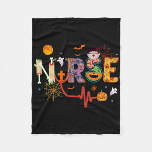 Nurse Halloween Kostüm Stethoscope Heartbeat Pump Fleecedecke