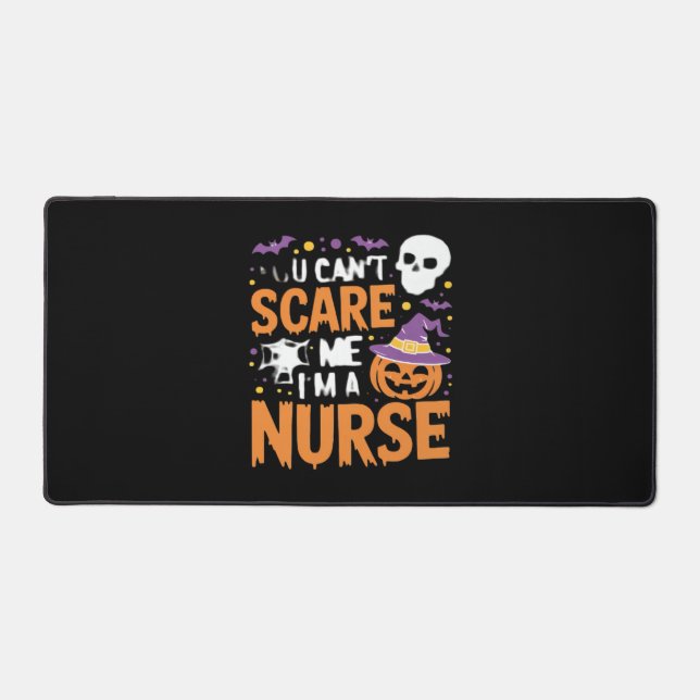 Nurse Halloween Witch Funny Nursing Essential T-Sh Schreibtischunterlage (Vorderseite)