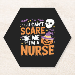Nurse Halloween Witch Funny Nursing Essential T-Sh Untersetzer