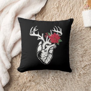 Nurse Heart Anatomie Rentier Heart Cath Labrador R Kissen