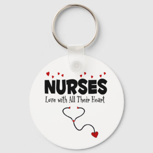 Nurse Heart Geschenk Schlüsselanhänger