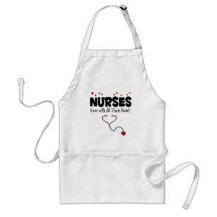 Nurse Heart Geschenk Schürze