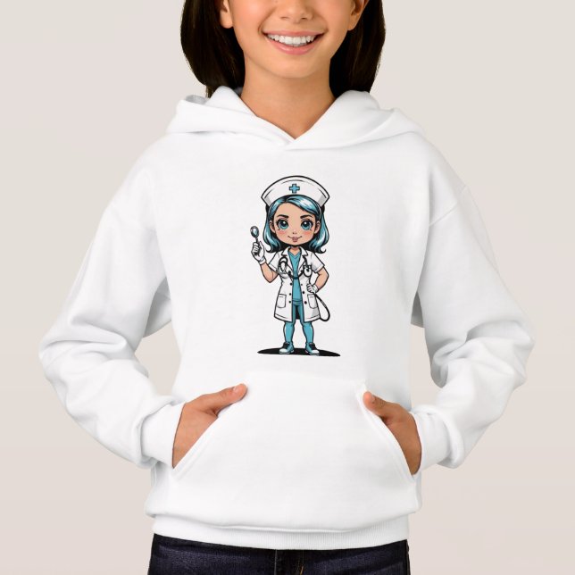 Nurse Hoodie Collection - Cozy Nursing Logos (Vorderseite)