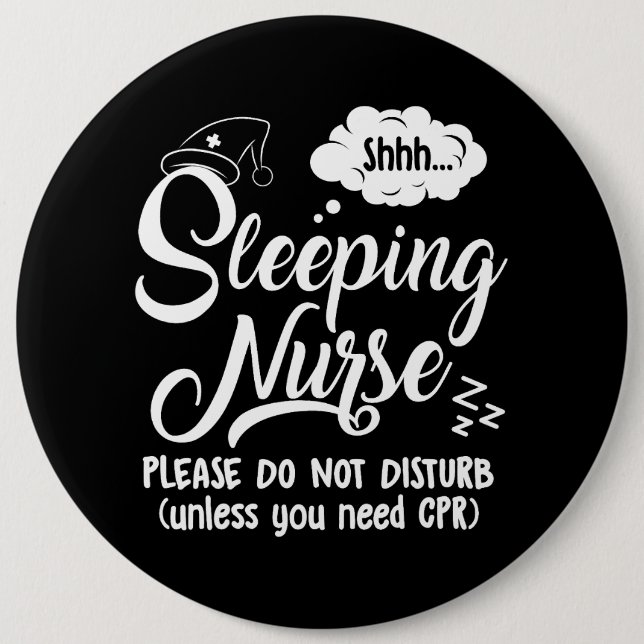 Nurse Hospital Rn Nursing Week Funny Men Button (Vorderseite)
