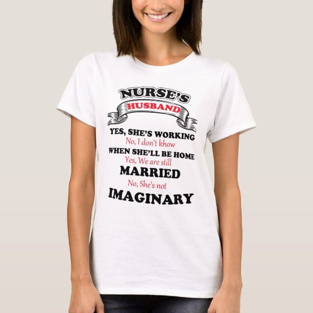Nurse Husband T-Shirt (Vorderseite)