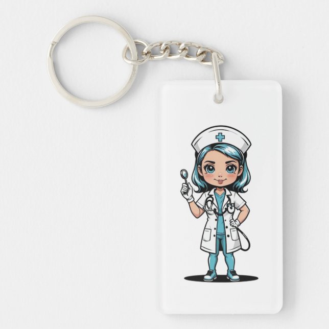 Nurse Keychain Collection - Empowering Nursing Log (Devant)