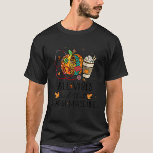 Nurse Leopard Pumpkin Fall Vibes und diese Anklage T-Shirt