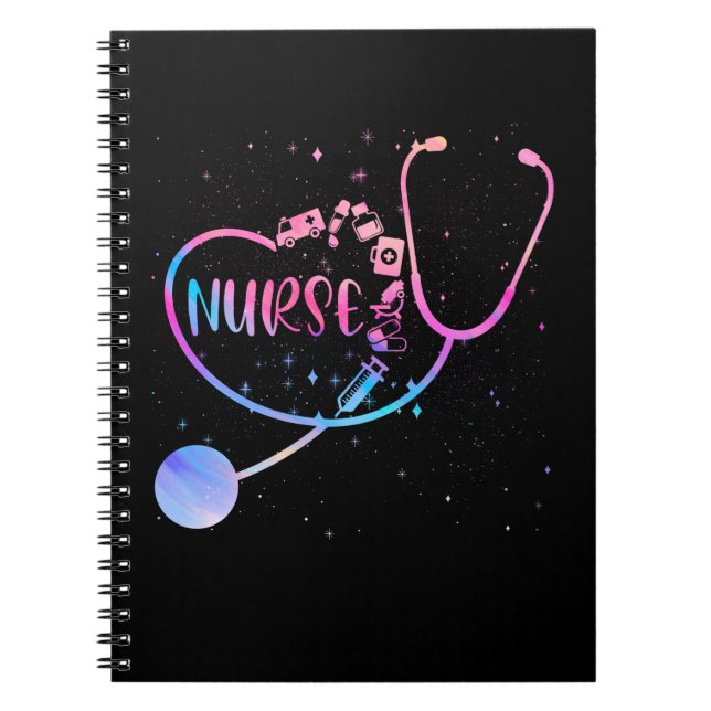 Nurse Liebe Nursing Student RN Life Vielen Dank Notizblock (Vorderseite)