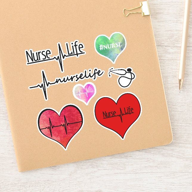Nurse Life - Collection Sticker Pack (Carnet)