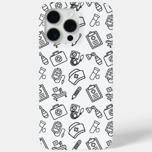 Nurse Life Icon Muster Case-Mate iPhone Hülle