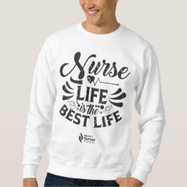 Nurse Life Light Colored Sweatshirt