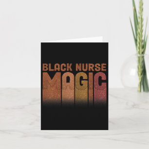 Nurse Life Melanin Queen Black Girl Magic History Karte