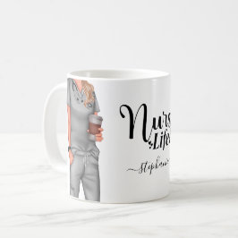 Nurse Life Personnalisée Café Mug