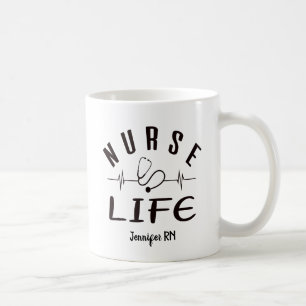 Nurse Life Personnalisée Café Mug
