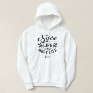 Nurse Life Sweat - shirt à capuche de couleur clai