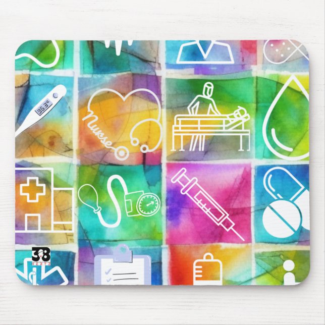 Nurse Love Mousepad (Vorne)