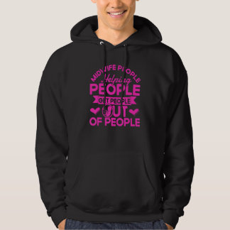 Nurse Midfrau Birth Worker hilft Menschen raus zu Hoodie