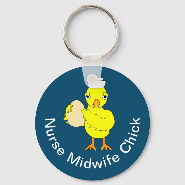 Nurse Midfrau Chick Schlüsselanhänger (Vorderseite)