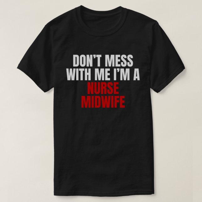 Nurse Midfrau T-Shirt (Design vorne)