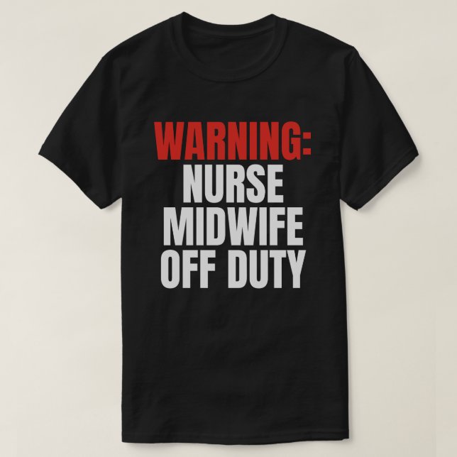 Nurse Midfrau T-Shirt (Design vorne)