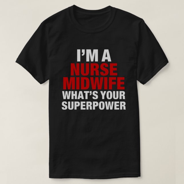 Nurse Midfrau T-Shirt (Design vorne)