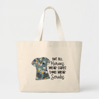 Nurse Modern Typografie Superhero Scrubs Sprichwor