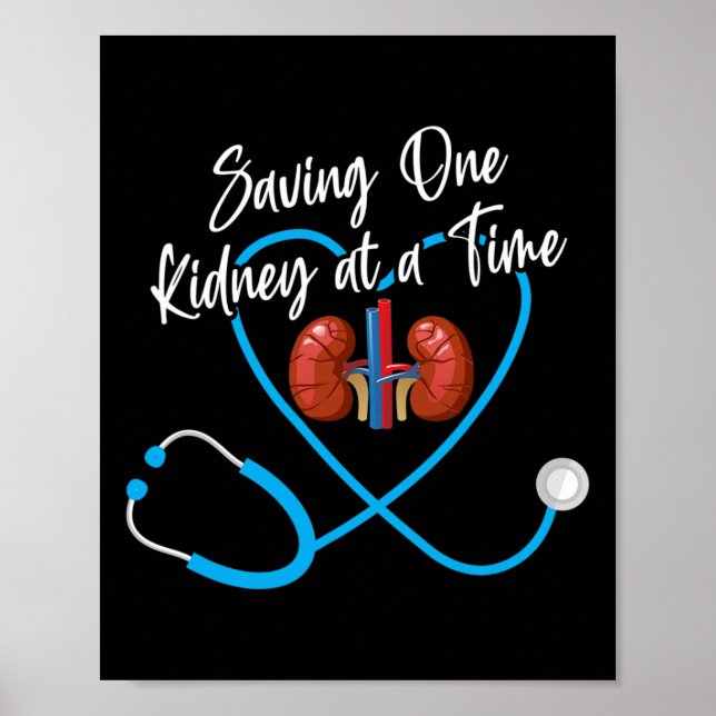 Nurse Nephrologie Nierenerkrankung Versagen der Kr Poster (Vorne)