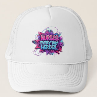 Nurse off Duty Cap“ – Stylische Auszeit für Pflege Truckerkappe