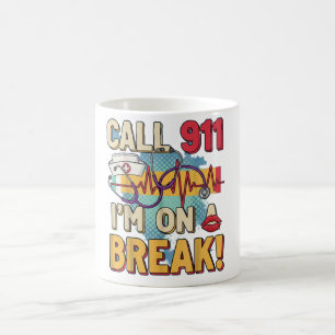 Nurse off Duty“ Kaffeetasse